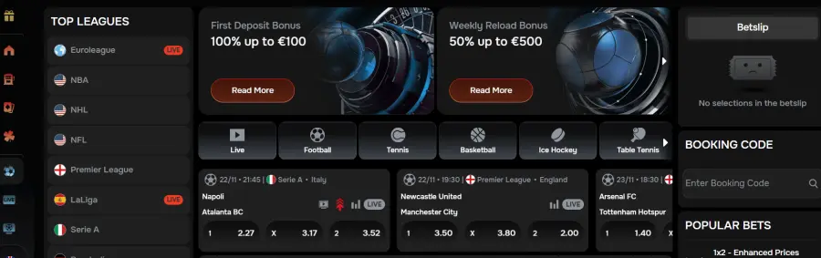 Revolution casino online